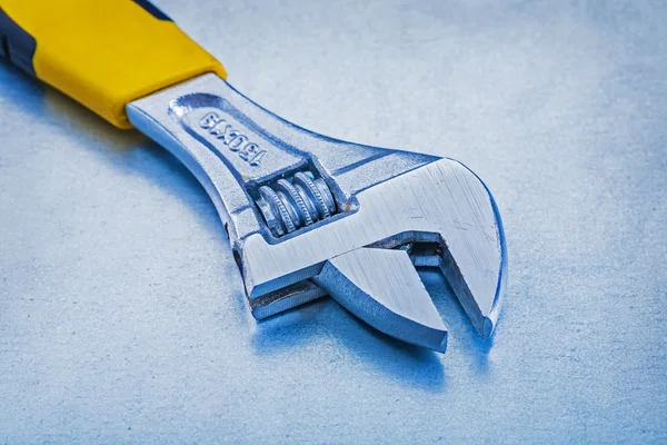 Metal adjustable spanner — Stock Photo, Image