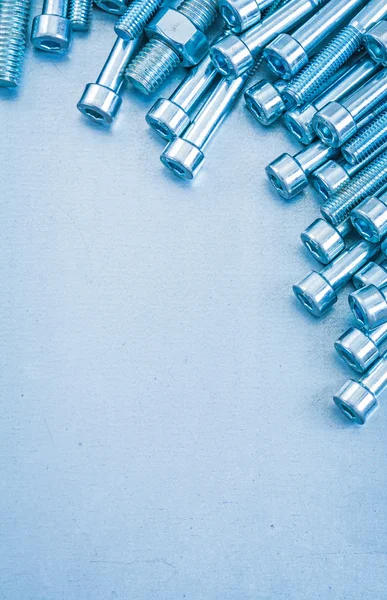 Stainless hexagon bolts — Stock Photo, Image