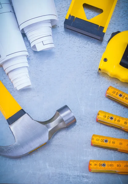 Composition of building tools — Stock Photo, Image