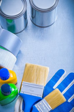 Construction paint articles