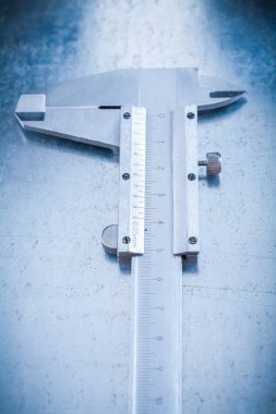 Metal slide caliper