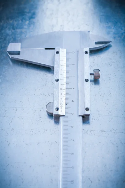 Metal slide caliper — Stockfoto