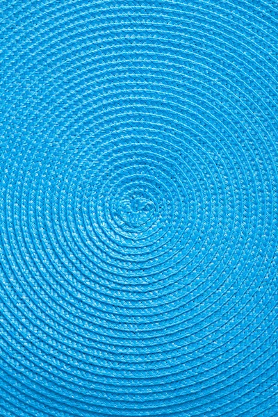 Плетёный синий мат — стоковое фото