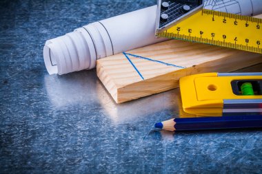 Pencil, try, square blueprints