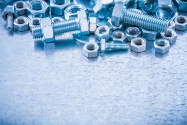 Variation of screwbolts nuts and bolt