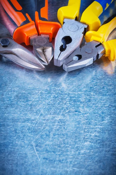 Tin snips, gripping tongs, nippers — Stock Photo, Image