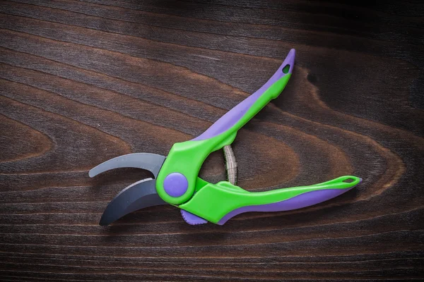 Gardening secateurs, agriculture concept — ストック写真