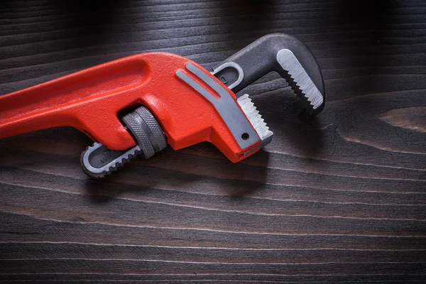 Repairing adjustable wrench — Stock fotografie