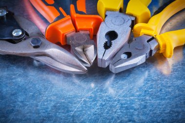 tin snips, gripping tongs, nippers