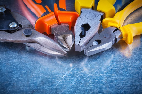 Tin snips, gripping tongs, nippers — Stock Photo, Image