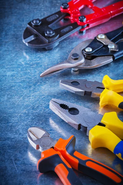 Bolt cutter, tin snips nippers — Stock Photo, Image