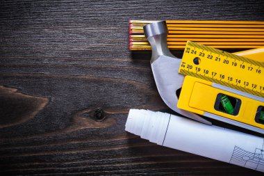 İnşaat çalışma araçları bileşimi