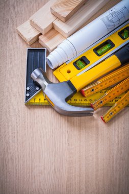 İnşaat çalışma araçları bileşimi