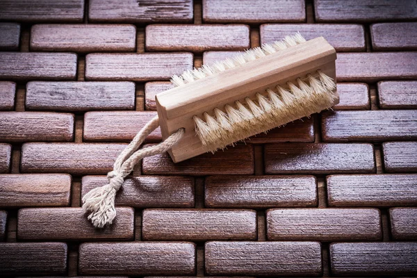 Brosse à éplucher bois — Photo