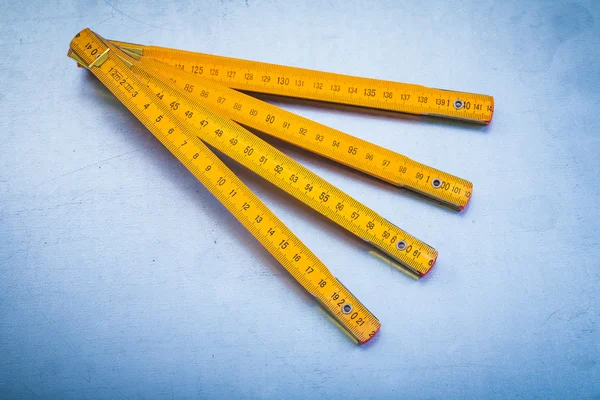 Versione orizzontale del misuratore di legno — Foto Stock
