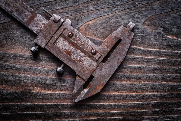 Paslı antika ölçüm slayt Kaliper