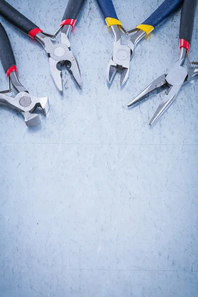 Aantal elektrische metalen Kniptangen — Stockfoto