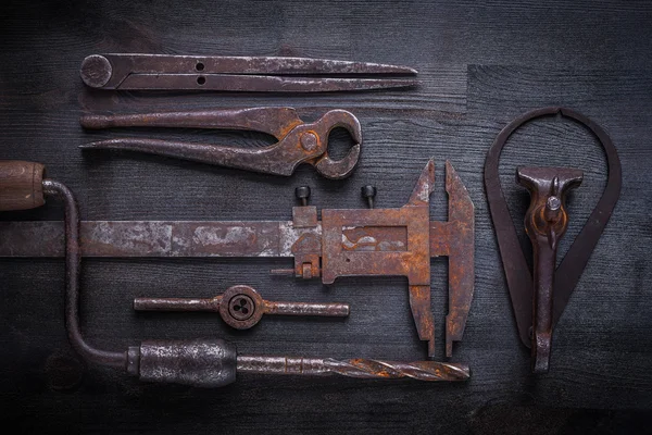 Set von Oldtimer-Werkzeugen — Stockfoto