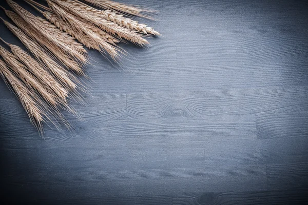 Image wheat on wood board — Stock Photo, Image