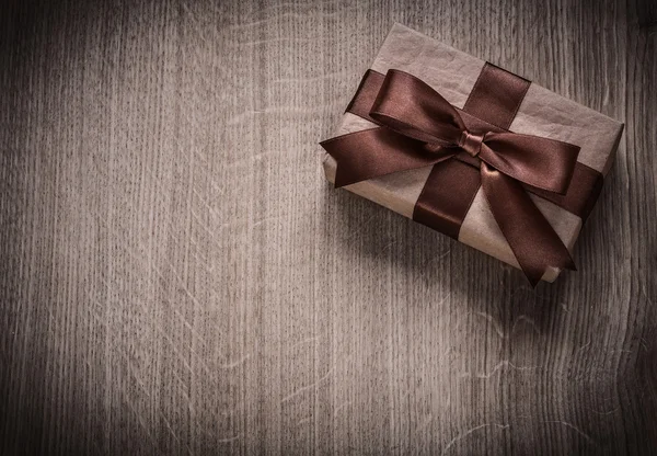 Packed vintage present box — Stock Photo, Image
