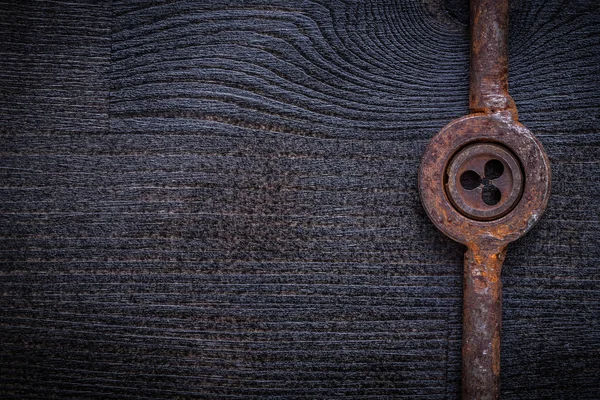 Vintage rusted die with holder — Stock Photo, Image