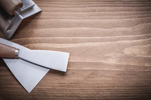 Paint scrapers and surfacer — Stock Image Paint scrapers and surfacer Stock Picture