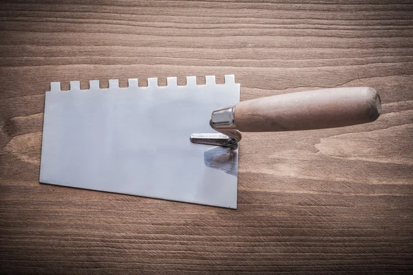 Putty knife with wooden handle — Stock Photo, Image