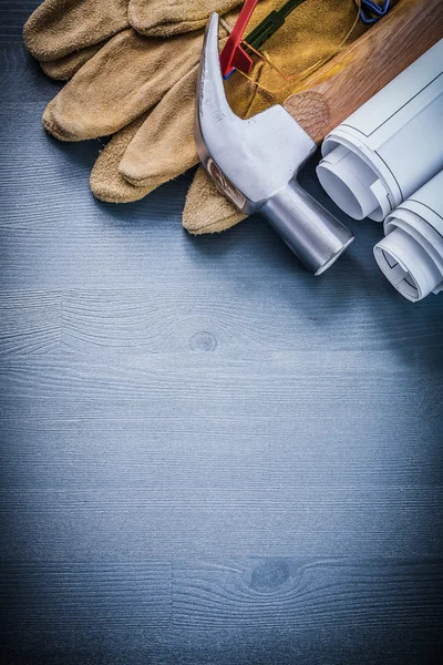 Emanet eldiven planları çekiç haddelenmiş