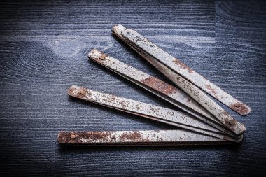 Vintage metalik metre