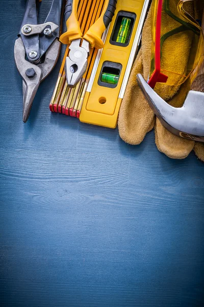 Collection of construction equipment — Stock Photo, Image