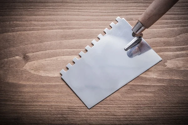 Stainless steel putty knife — Stock Photo, Image