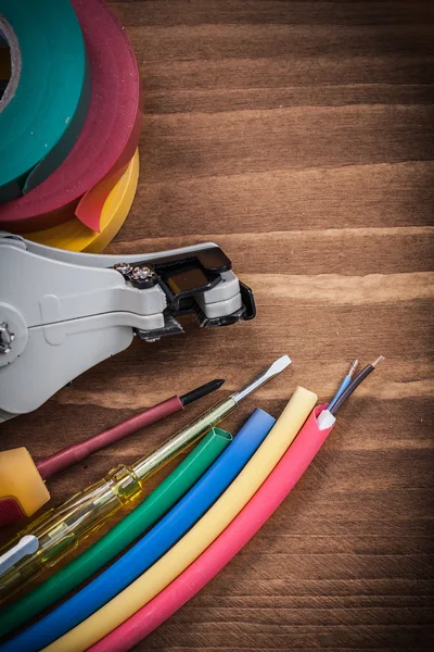 Automatic wire strippers protection — Stock Photo, Image