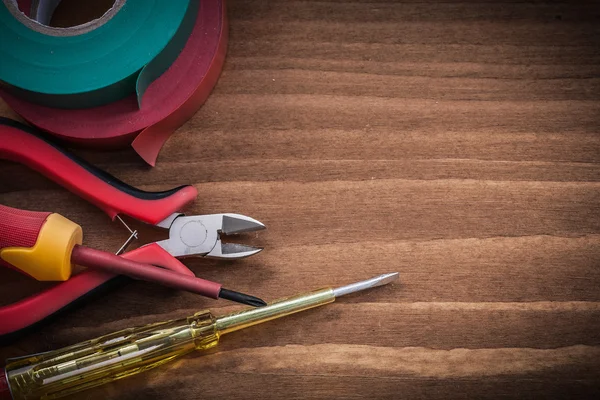 Insulated screwdrivers and nippers — Stock Photo, Image