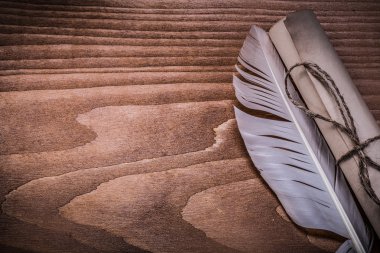 Vintage kağıt rulosunun