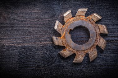 Vintage paslı kesici alet