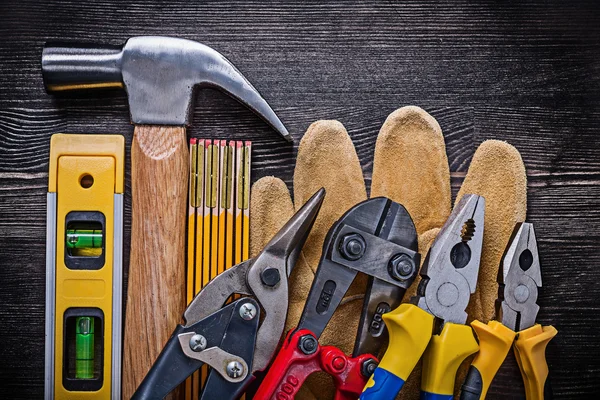 Gran conjunto de herramientas de construcción — Foto de Stock