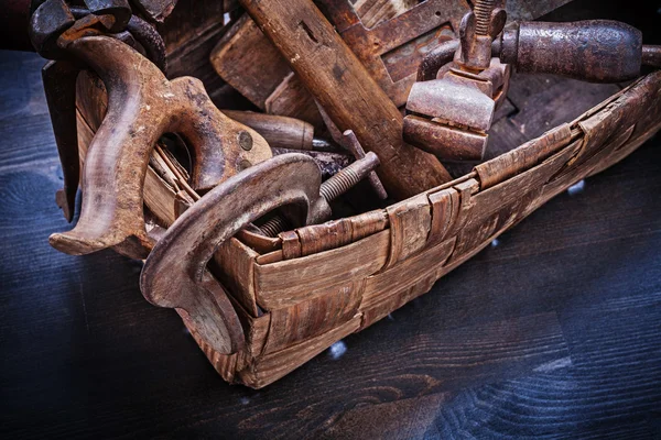 Vintage rusty tools — Stock Photo, Image