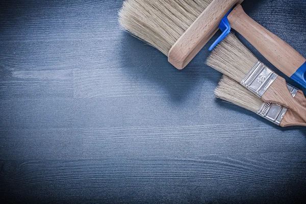 Samenstelling van verf penselen — Stockfoto