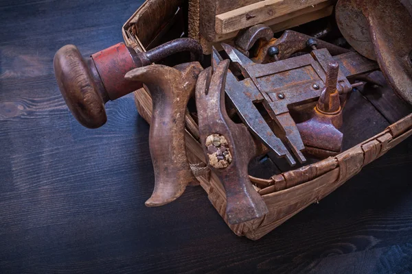 Vintage rusty tools — Stock Photo, Image