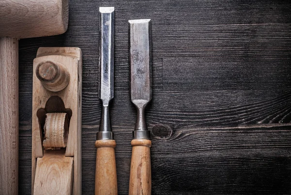 Set of carpenter tools — Stock Photo, Image