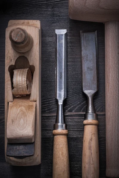 Set of carpenter tools — Stock Photo, Image