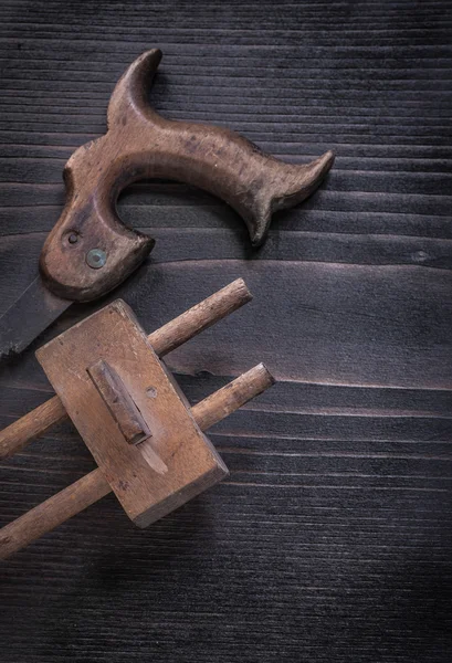 Rusted construction  tools — Stock Photo, Image