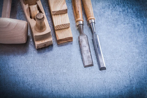 Tools for building on grey — Stock Photo, Image