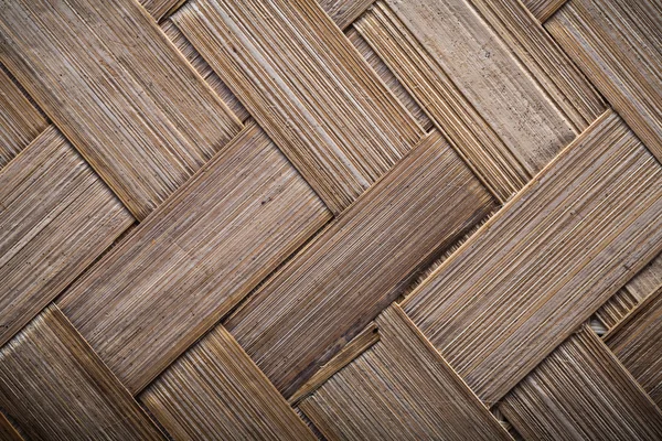 Wicker crisscross place mat — Stock Photo, Image