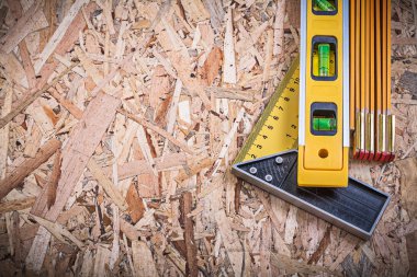 Cetvel, inşaat seviyesi, metre kare