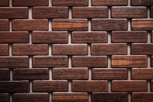 Getextureerde houten matten — Stockfoto