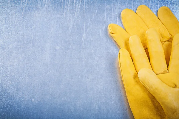 Guantes de seguridad de cuero — Foto de Stock