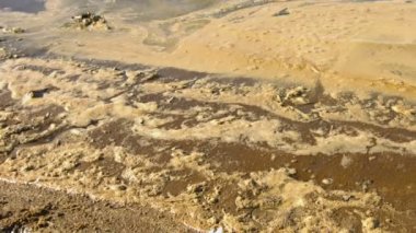 Video 1080p - çevre sorunu - kirlilik nehirlerin kimya sanayî atık (kağıt hamuru ve kağıt üretimi ile)