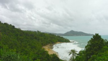 Video 1080p - panoramik plaj. Tayland, Phuket Adası