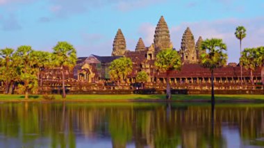 Mote içinde zaman hata genelinde Angkor Wat